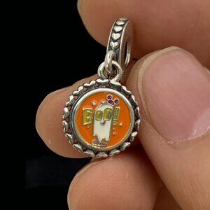 ✨🔥Pandora Mickey Mouse Halloween Boo Dangle Charm